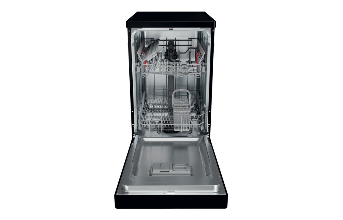 Hotpoint HF9E 1B19 B UK F/S 9 Place Slim Dishwasher - Black - Image 2