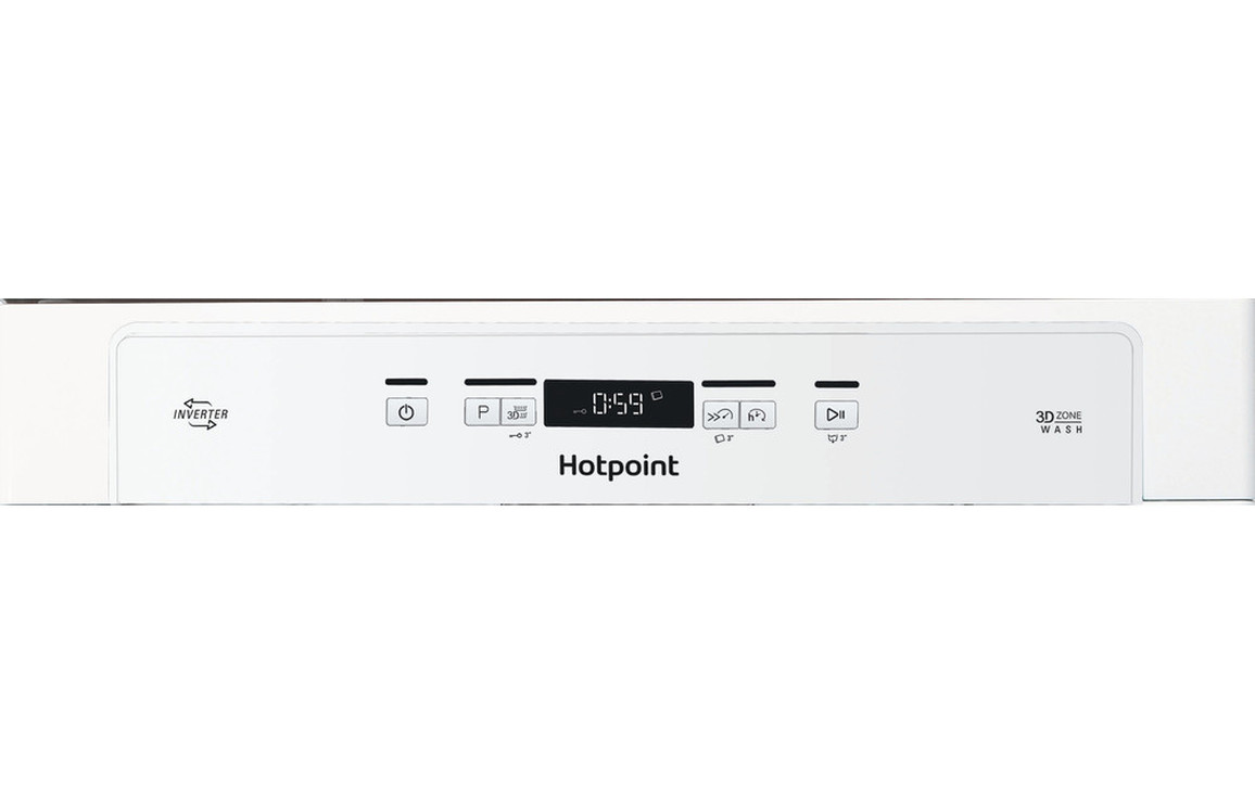 Hotpoint HFC 3C26 W C UK F/S 14 Place Dishwasher - White - Image 2