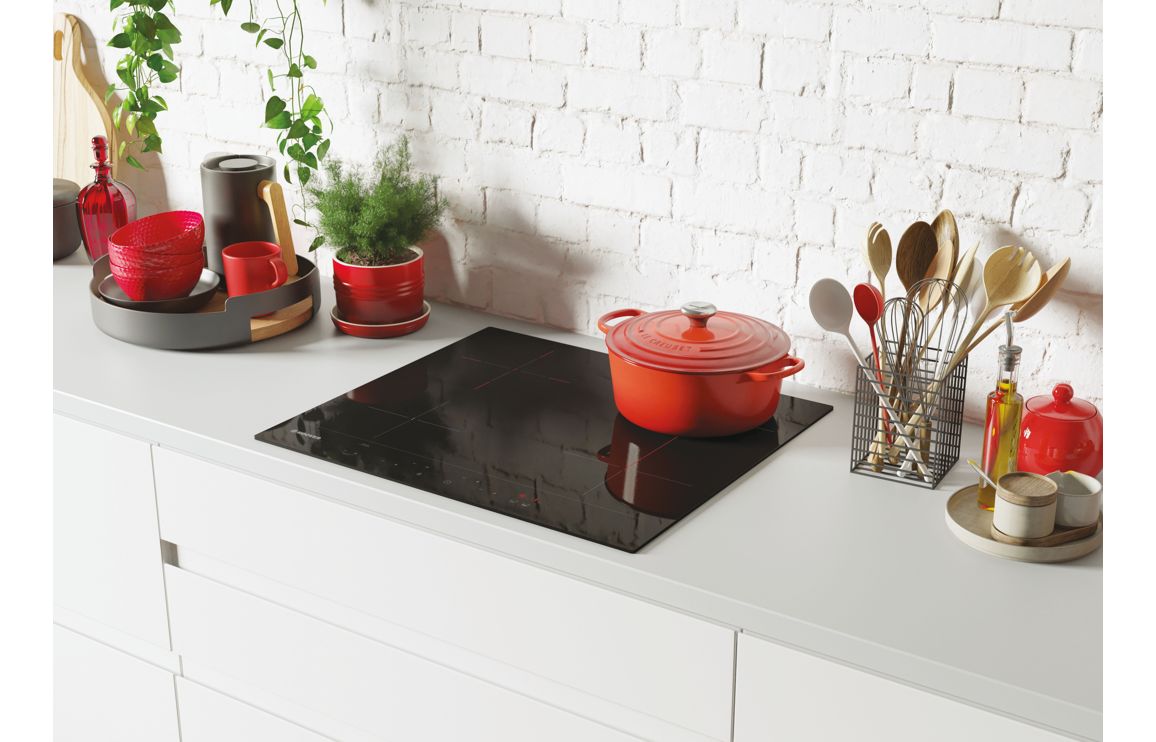 Hoover H300 HH64DBB3P 60cm Ceramic Hob - Black Glass - Image 6