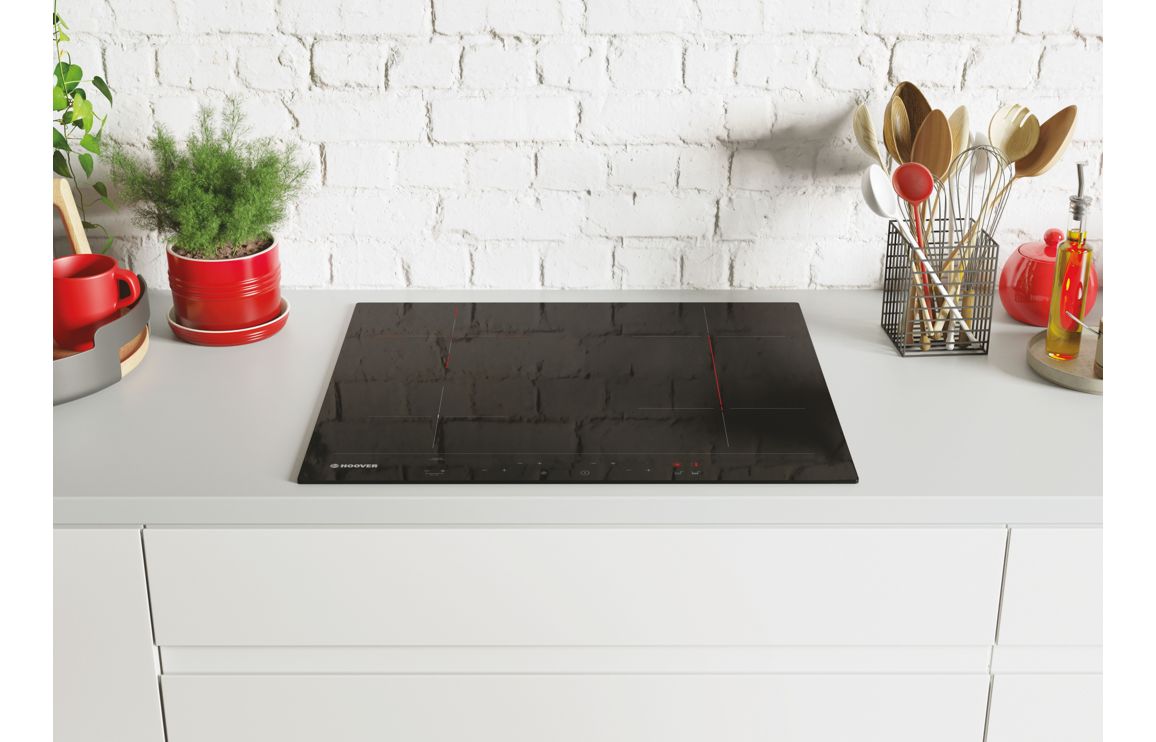 Hoover H300 HH64DBB3P 60cm Ceramic Hob - Black Glass - Image 5