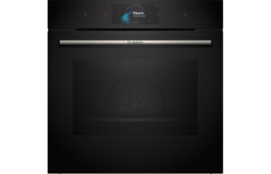 Bosch Series 8 HSG7584B1 Single Electric Oven w/Steam - Black
