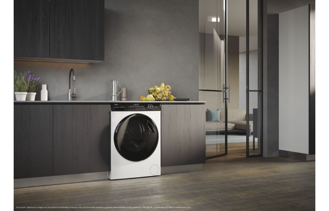 Haier I-Pro Series 5 HWD90-B14959U1 F/S 9/6kg 1400rpm Washer Dryer - White - Image 9