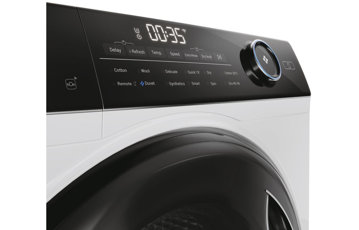 Haier I-Pro Series 5 HWD90-B14959U1 F/S 9/6kg 1400rpm Washer Dryer - White - Image 5