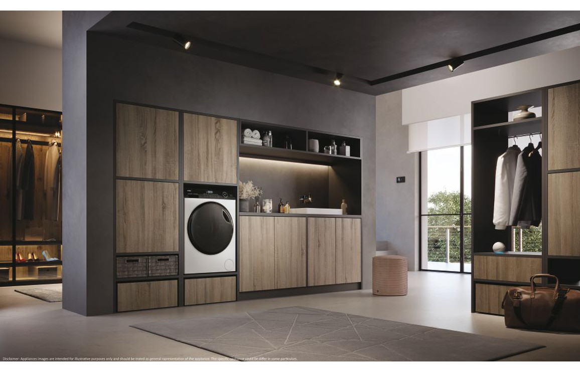Haier I-Pro Series 5 HWD90-B14959U1 F/S 9/6kg 1400rpm Washer Dryer - White - Image 8