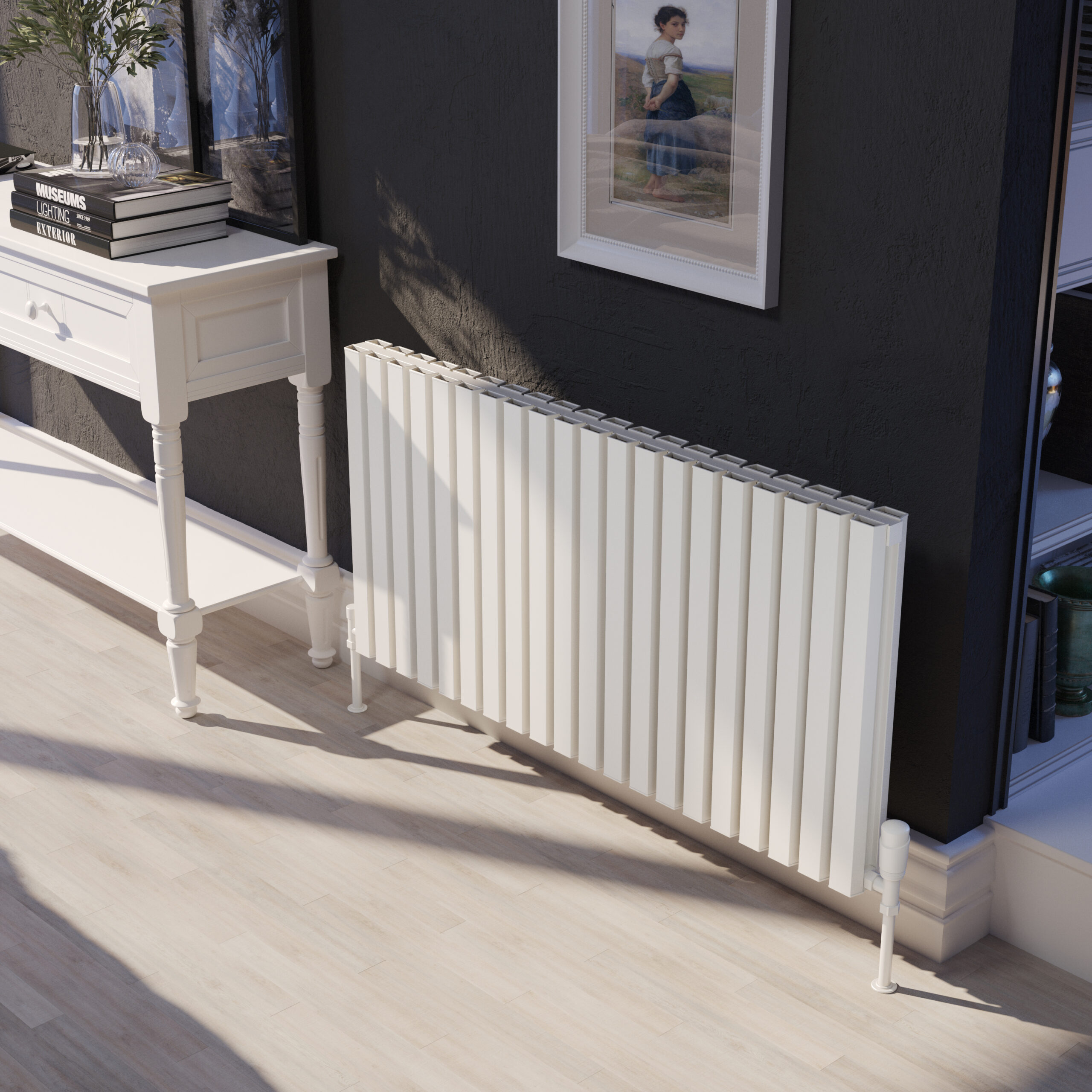 Hamilton Double 575x994mm White