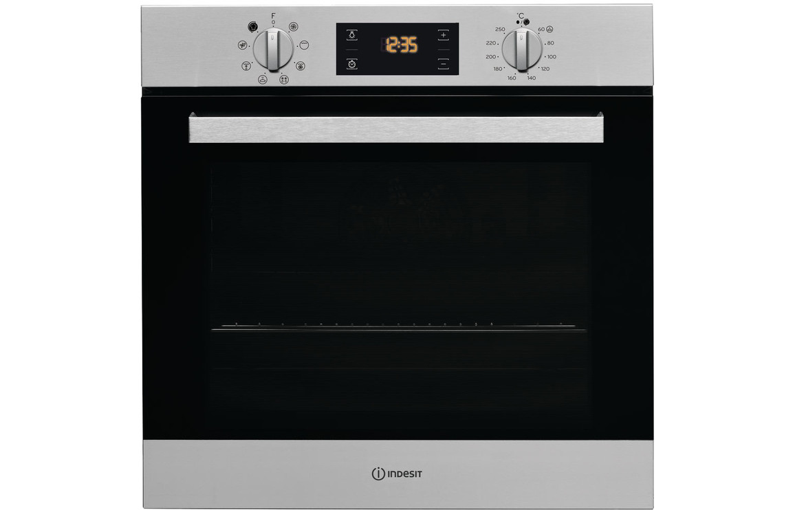 Indesit IFW 6340 IX UK Single Electric Oven - St/Steel