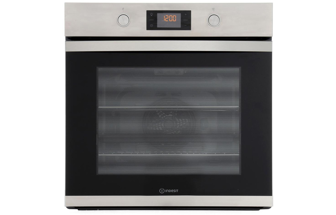 Indesit KFW3841JHIXUK Single Electric Oven - St/Steel