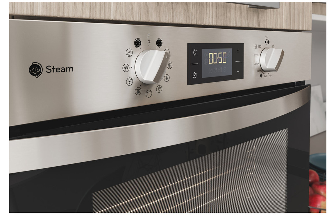 Indesit KFWS 3844 H IX UK Single Electric Oven - St/Steel - Image 4