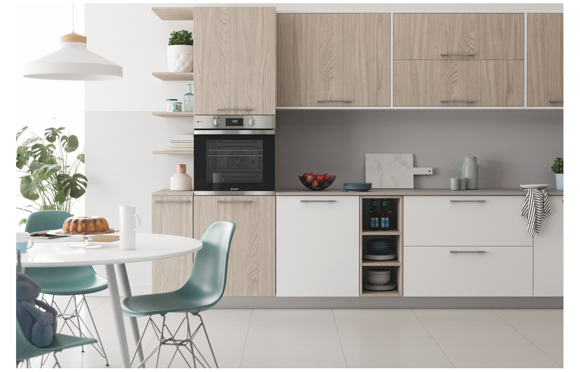 Indesit KFWS 3844 H IX UK Single Electric Oven - St/Steel - Image 5