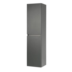 Kore Wall Hung Tall Unit Matt Dark Grey