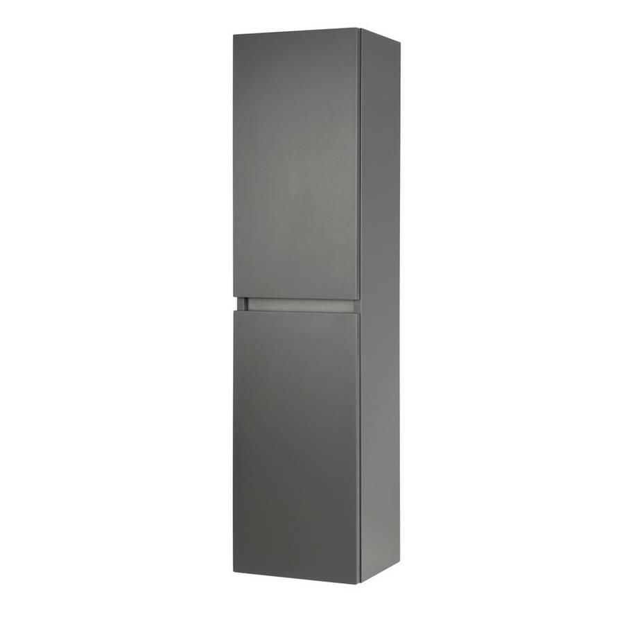 Kore Wall Hung Tall Unit Matt Dark Grey