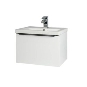 Kore Wall Hung 500mm Drawer Unit Gloss White
