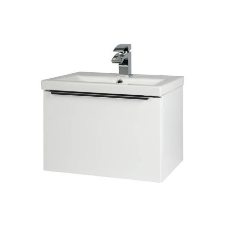 Kore Wall Hung 500mm Drawer Unit Gloss White