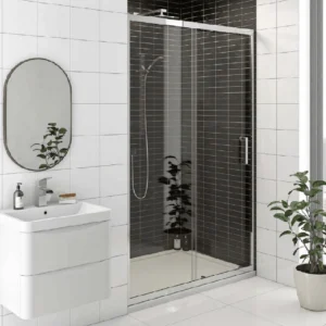 KV8 Sliding Shower Door 1000mm