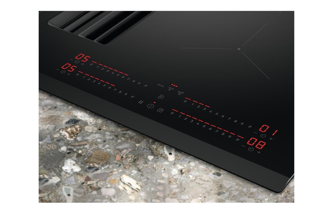 Electrolux LCC83443 80cm Venting Flex Induction Hob - Black Glass - Image 5