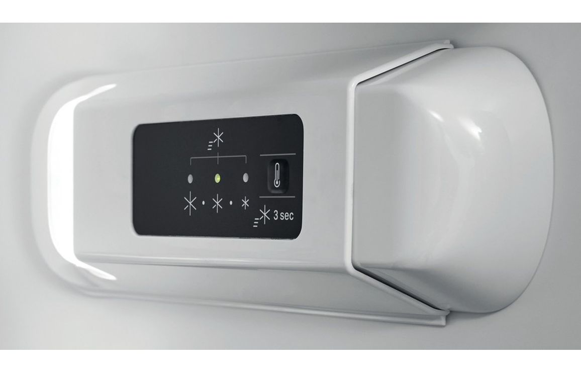 Indesit LI6 S2E W UK F/S Low Frost 70/30 Fridge Freezer - White - Image 4