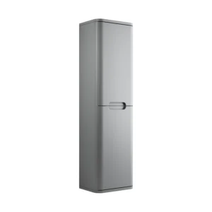 Lambra 350mm 2 Door Wall Hung Tall Unit - Matt Grey