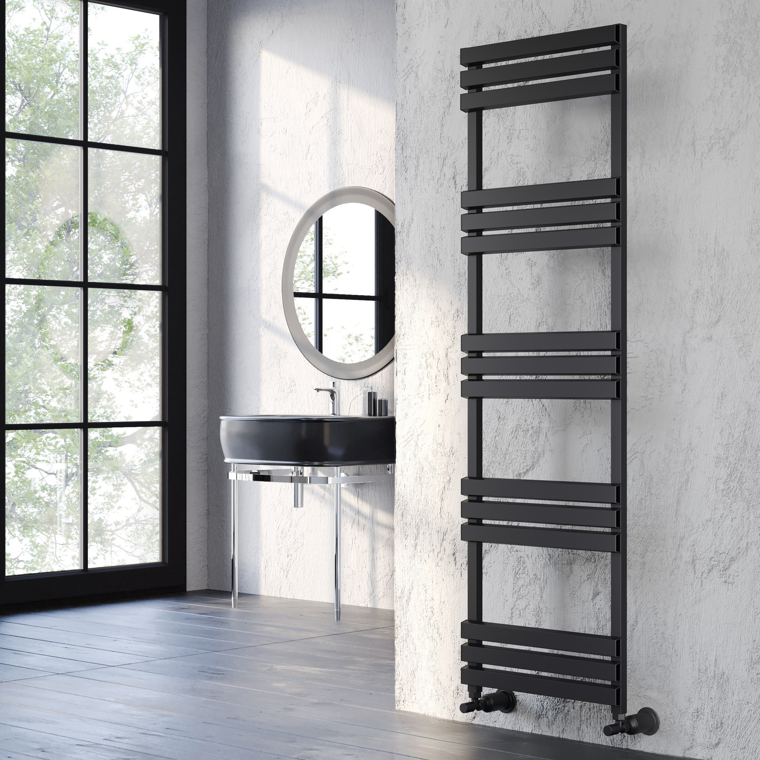 Langley 1000x500mm Black