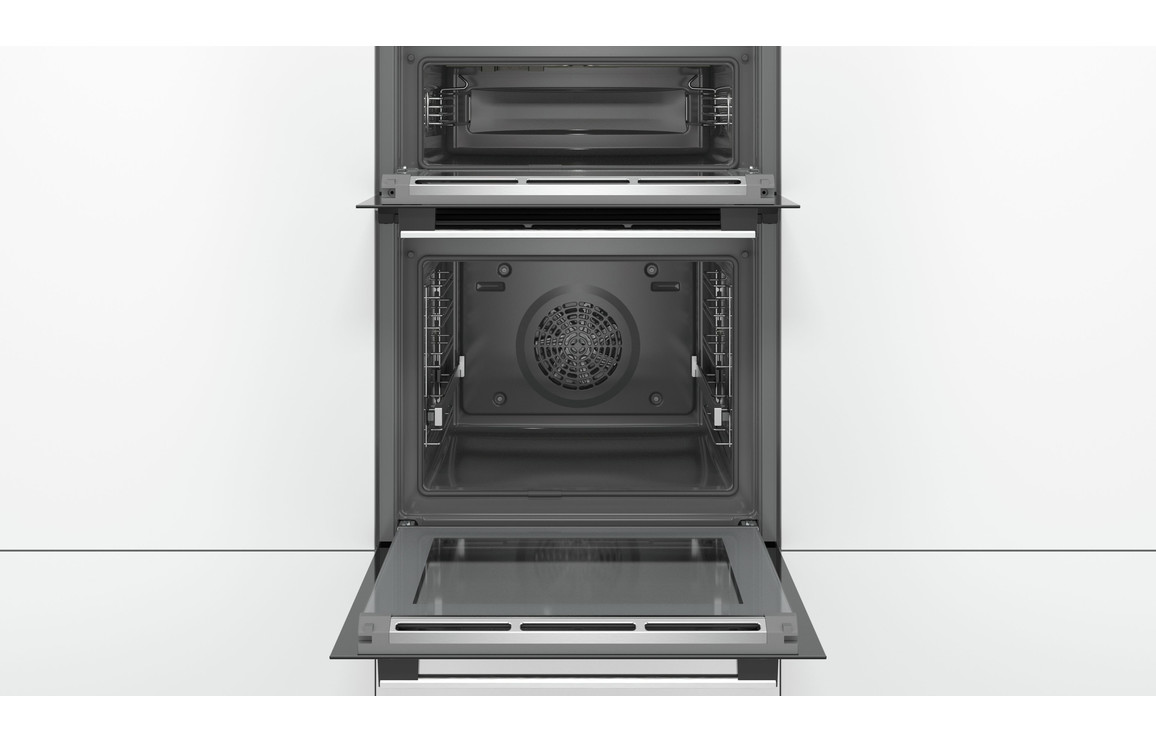 Bosch Series 6 MBA5785S6B Double Pyrolytic Oven - St/Steel - Image 3
