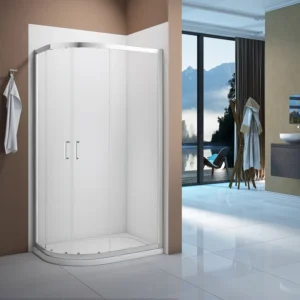 Merlyn Vivid Boost 900x760mm 2 Door Offset Quadrant