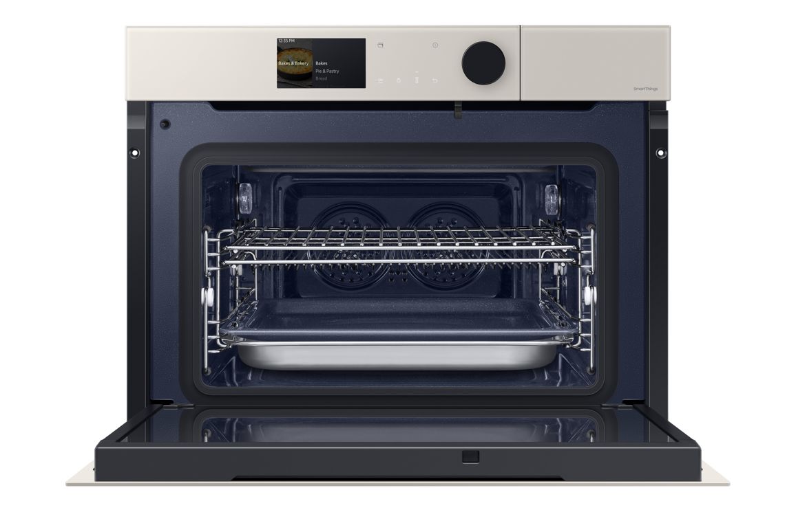 Samsung Bespoke Series 7 NQ5B7993AAA/U4 Compact Steam Combination Oven - Satin Beige - Image 2