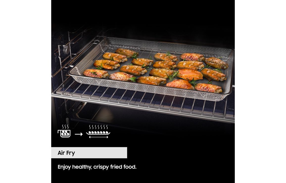 Samsung Bespoke Series 7 NQ5B7993AAK/U4 Compact Steam Combination Oven - Black Glass - Image 6