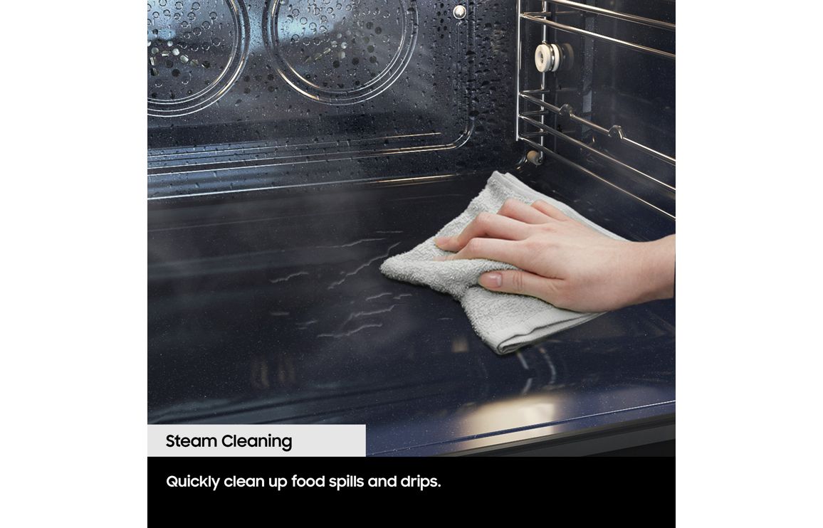 Samsung Bespoke Series 7 NQ5B7993AAK/U4 Compact Steam Combination Oven - Black Glass - Image 7