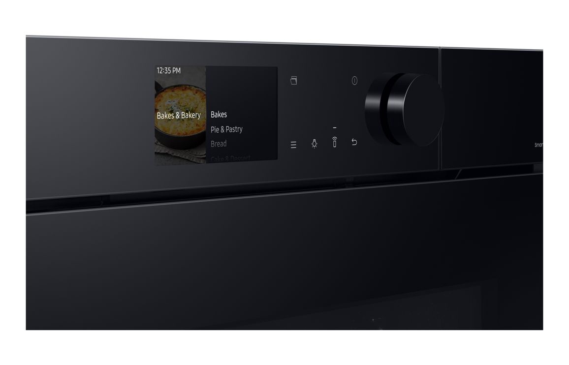 Samsung Bespoke Series 7 NQ5B7993AAK/U4 Compact Steam Combination Oven - Black Glass - Image 4