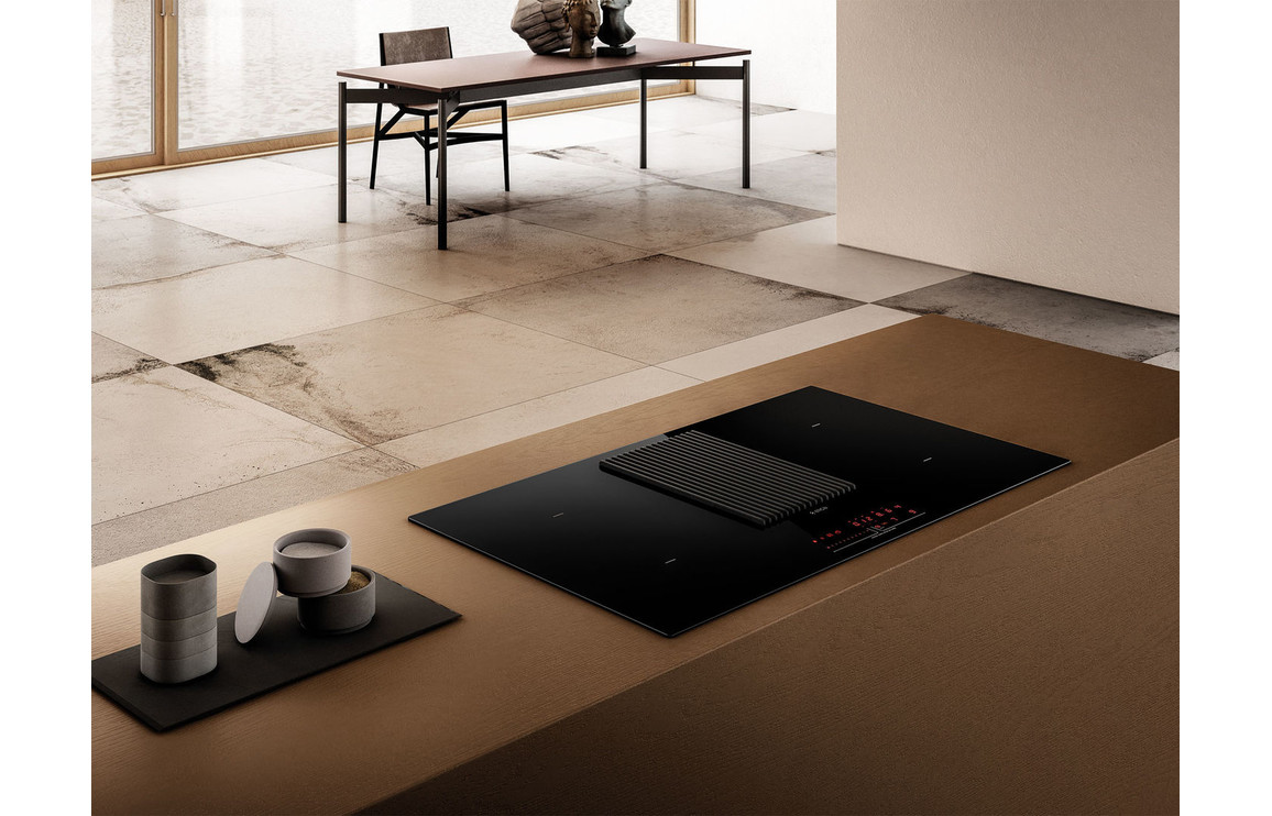 Elica NikolaTesla Prime 85cm Venting Induction Hob (Ducting) - Black - Image 4