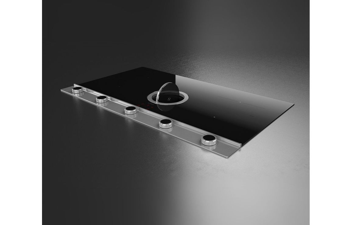Elica NikolaTesla Unplugged 90cm Venting Induction Hob (Recirculating) - St/Steel - Image 2