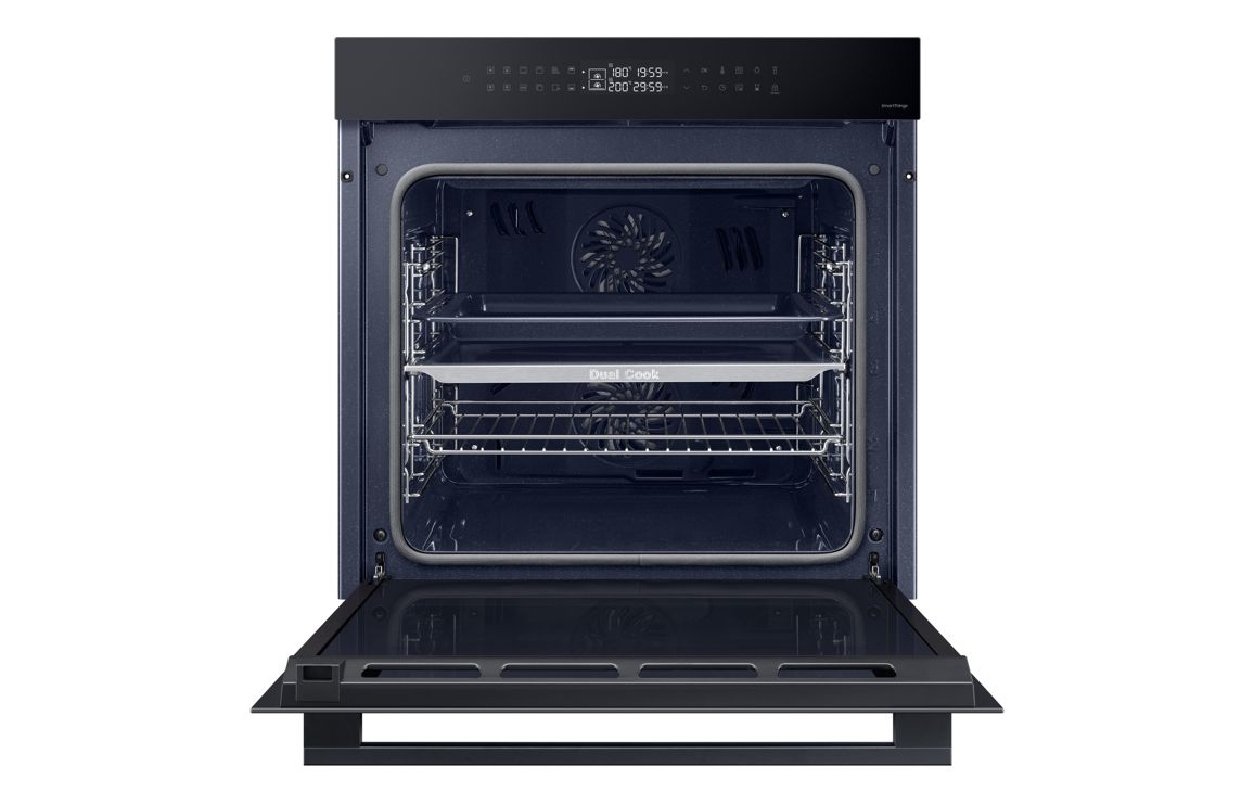 Samsung Bespoke Series 4 NV7B42503AK/U4 Oven with Dual Cook - Black Glass - Image 2