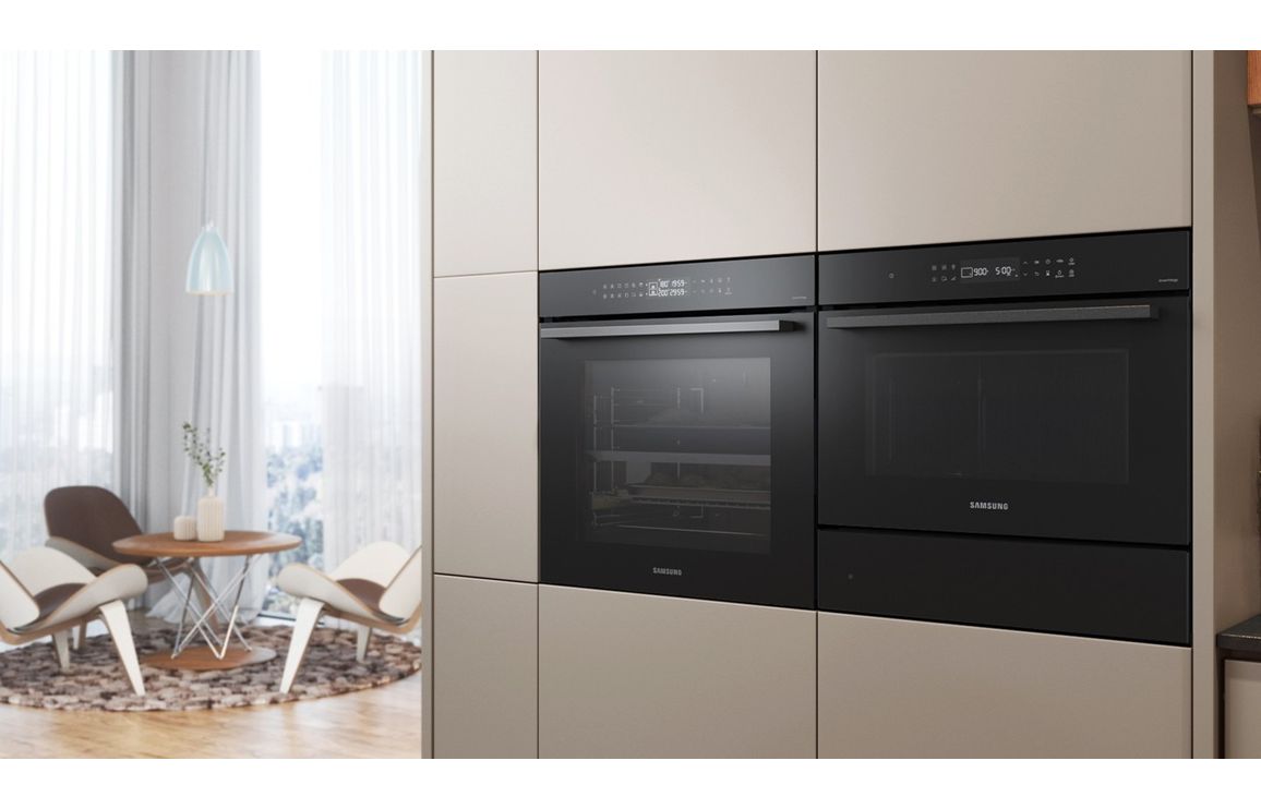 Samsung Bespoke Series 4 NV7B42503AK/U4 Oven with Dual Cook - Black Glass - Image 6