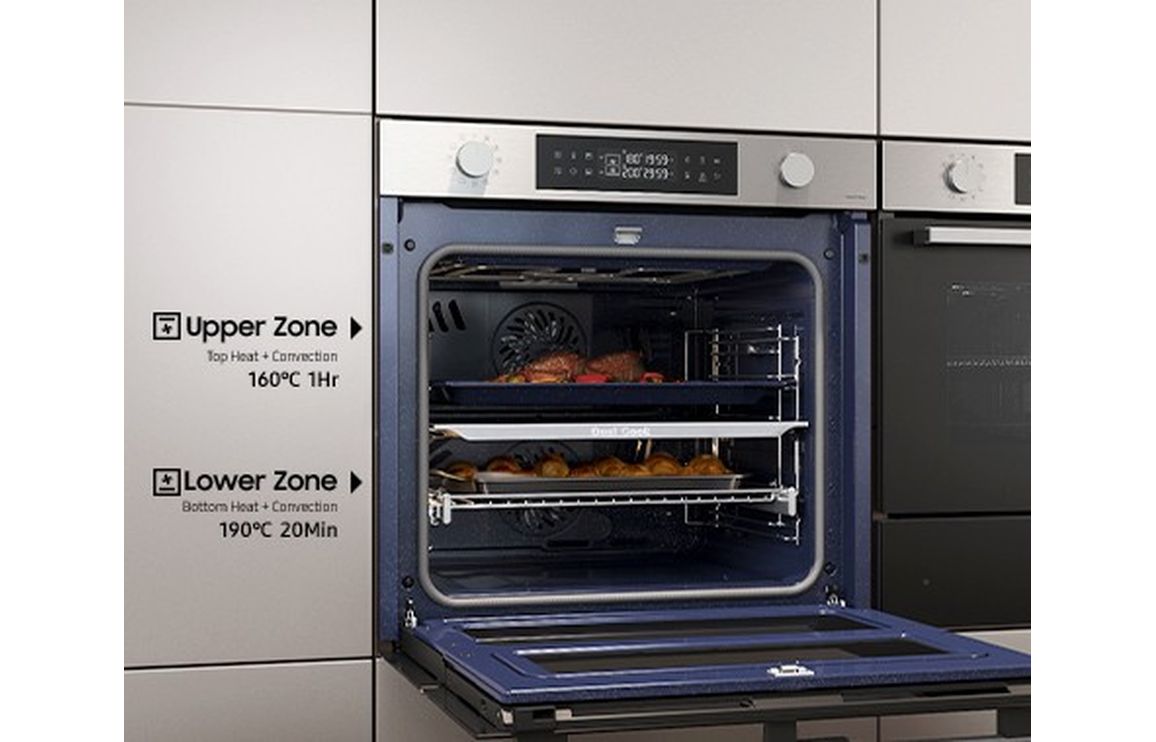 Samsung Bespoke Series 4 NV7B43205AK/U4 Oven with Dual Cook Flex - Black Glass - Image 8