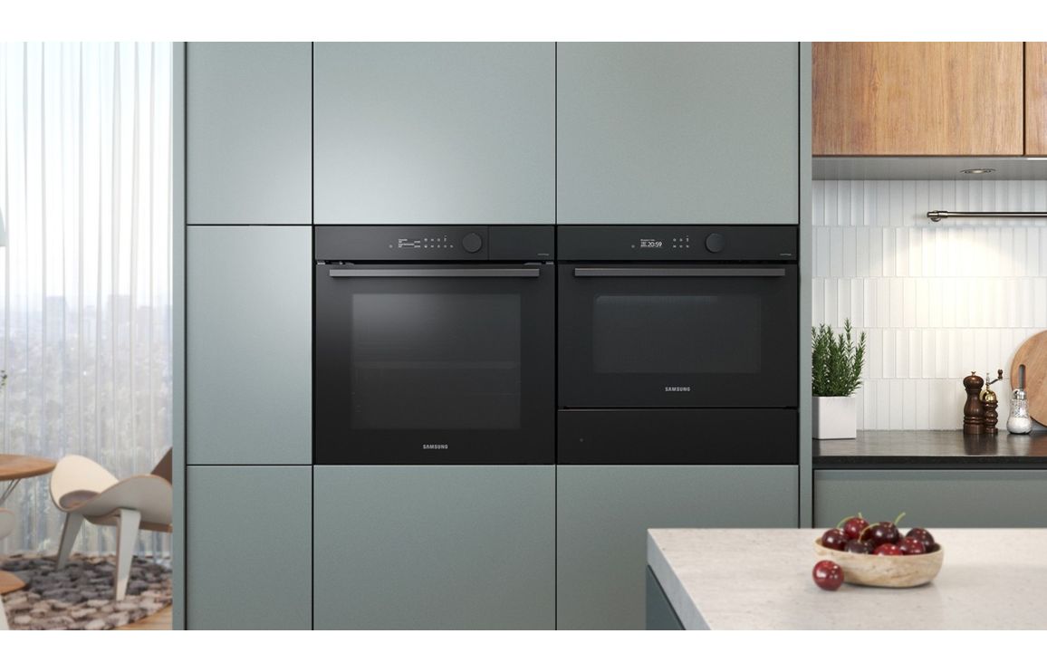 Samsung Bespoke Series 5 NV7B5675WAK/U4 Oven with Dual Cook - Black Glass - Image 9