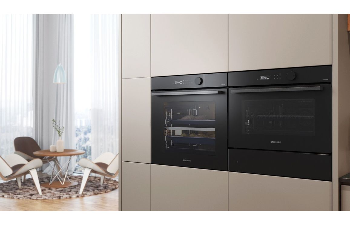 Samsung Bespoke Series 5 NV7B5675WAK/U4 Oven with Dual Cook - Black Glass - Image 8
