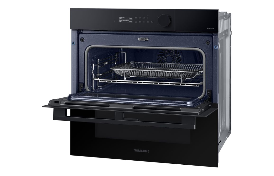 Samsung Bespoke Series 5 NV7B5775XAK/U4 Oven with Dual Cook Flex - Black Glass - Image 4