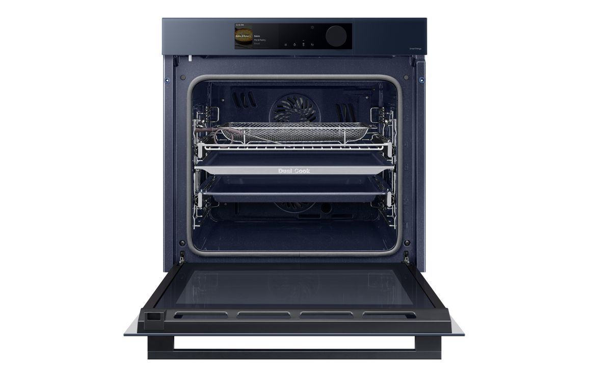 Samsung Bespoke Dual Oven Series 6 NV7B6675CAN/U4 - Clean Navy - Image 2