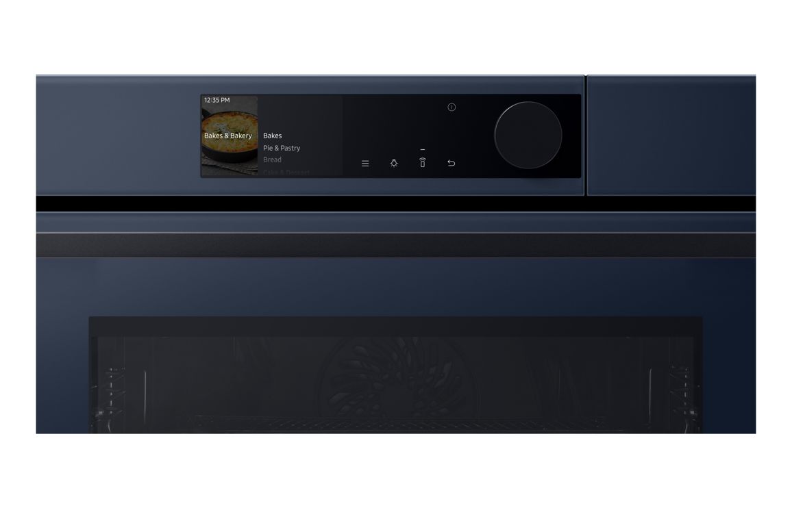 Samsung Bespoke Dual Oven Series 6 NV7B6675CAN/U4 - Clean Navy - Image 4