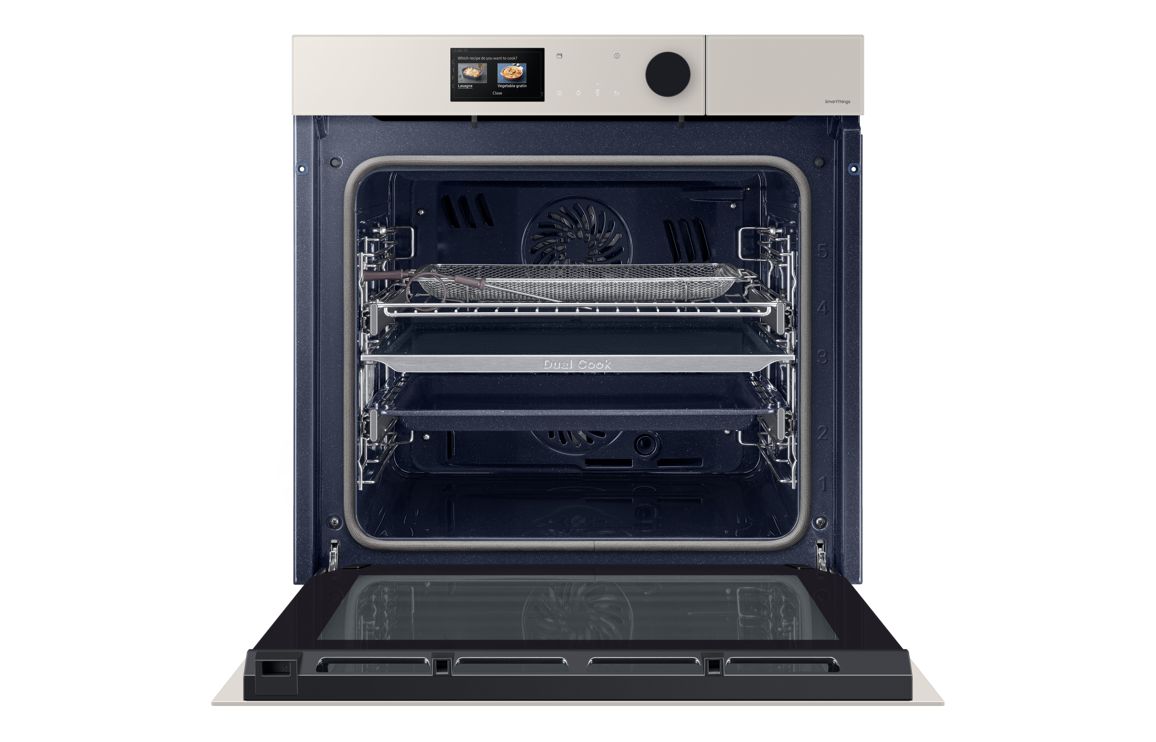 Samsung Bespoke Series 7 NV7B7997AAA/U4 Oven with Dual Cook - Satin Beige - Image 2