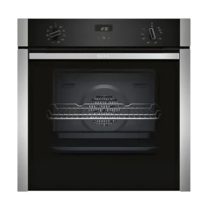 Neff N50 B3ACE4HN0B Single Slide & Hide Electric Oven - St/Steel