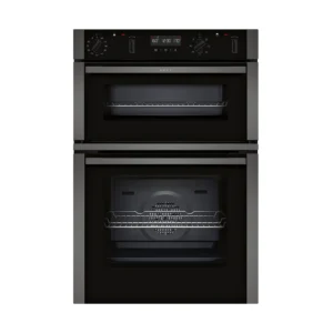 Neff N50 U2ACM7HG0B Double Pyrolytic Oven - Graphite Grey