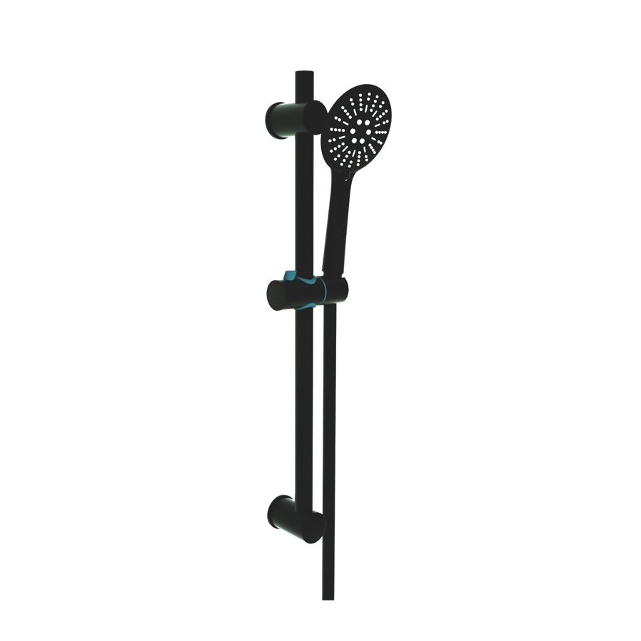 Nero Round Slide Rail Kit Matt Black