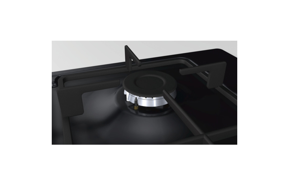 Bosch Series 2 PBP6B6B60 60cm Gas Hob - Black - Image 2