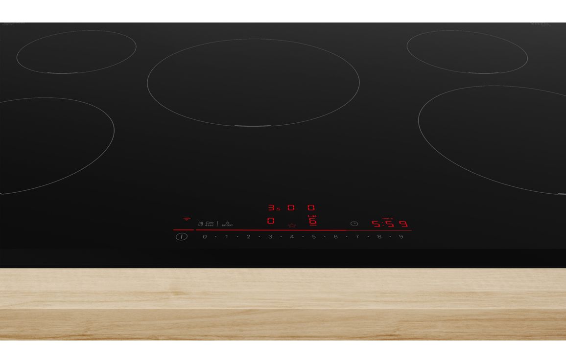 Bosch Series 6 PIV831HB1E 80cm Induction Hob - Black - Image 2