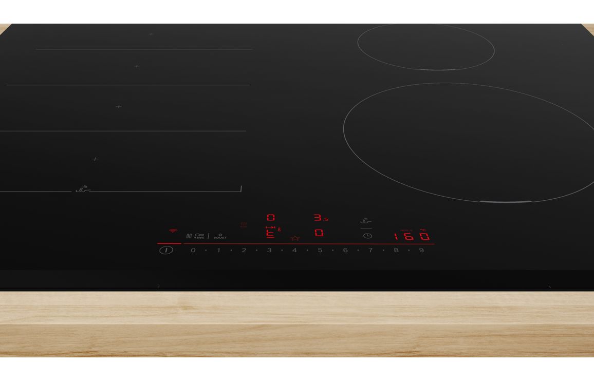 Bosch Series 6 PIX631HC1E 60cm Induction Hob - Black - Image 2
