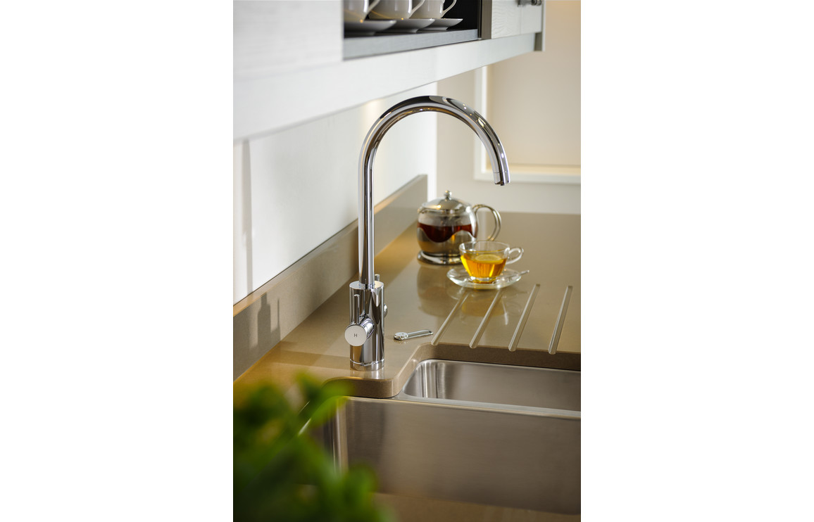 Abode Profile 4 IN 1 Monobloc Tap & Proboil.4E Tank - Chrome - Image 4