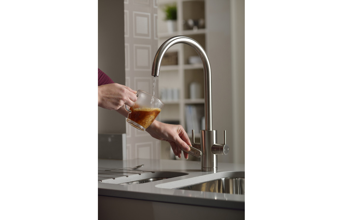 Abode Profile 4 IN 1 Monobloc Tap & Proboil.4E Tank - Brushed Nickel - Image 5