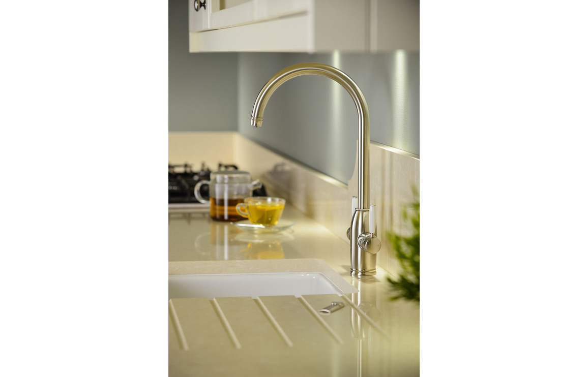 Abode Province 4 IN 1 Monobloc Tap & Proboil.4E Tank - Brushed Nickel - Image 4