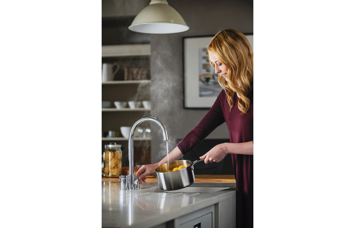 Abode Profile 4 IN 1 3 Part Tap & Proboil.4E Tank - Chrome - Image 4