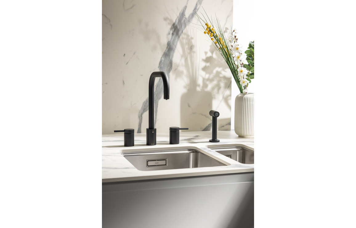 Abode Project 4 IN 1 3 Part Tap & Proboil.4E Tank - Matt Black - Image 4